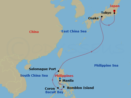 Cruise Map