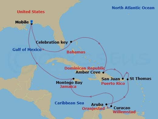 Cruise Map