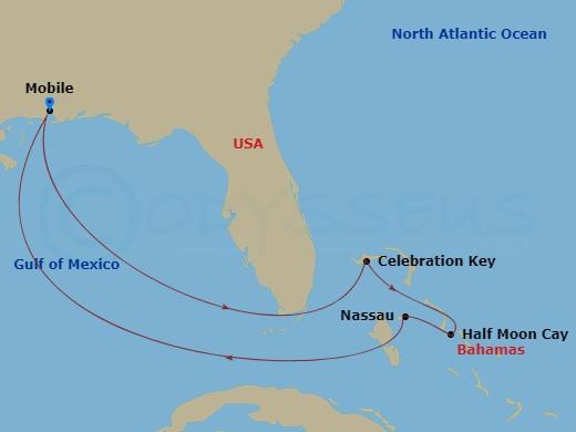 Cruise Map