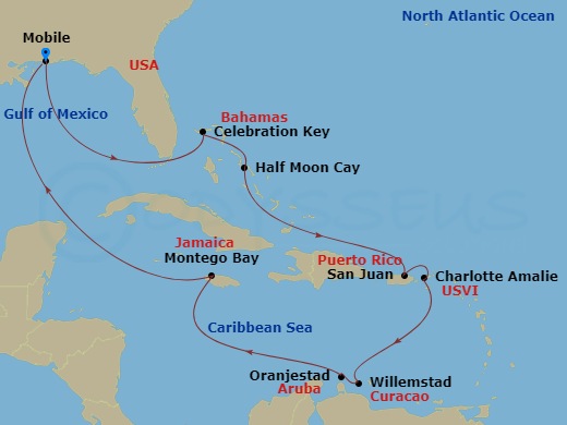 Cruise Map