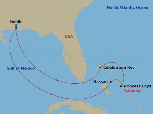 Cruise Map