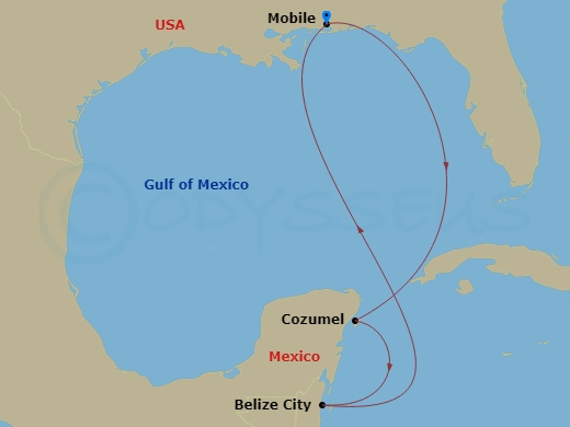 Cruise Map