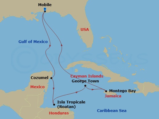 Cruise Map