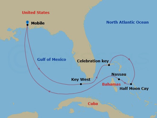 Cruise Map