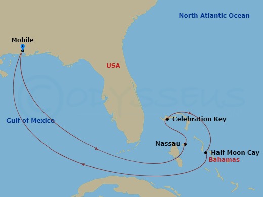Cruise Map