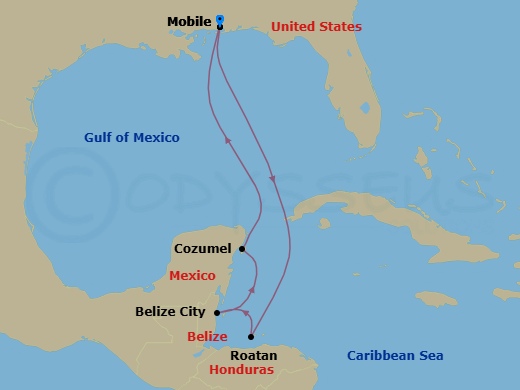 Cruise Map