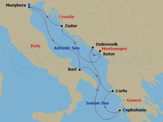 Cruise Map