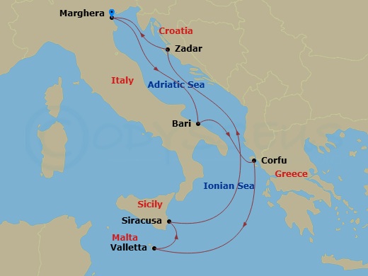 Cruise Map