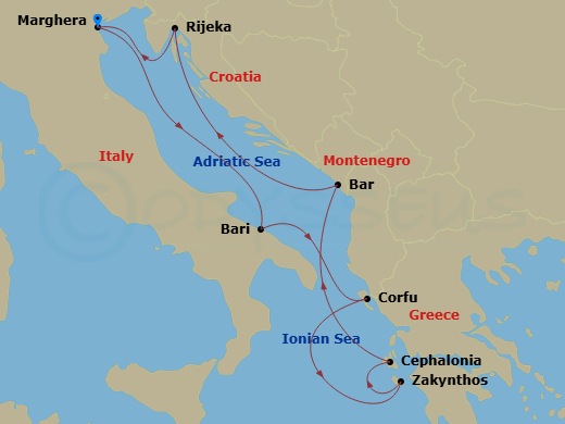Cruise Map