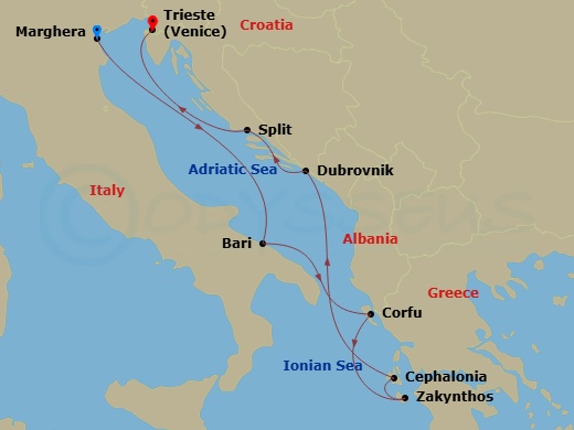 Cruise Map