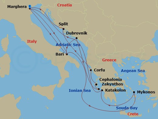 Cruise Map