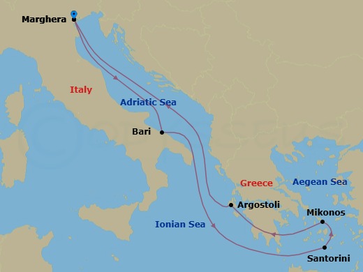 Cruise Map
