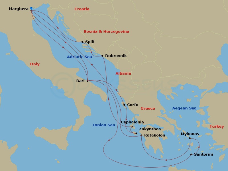 Cruise Map