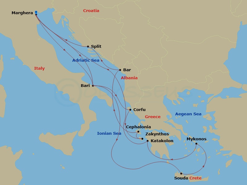 Cruise Map