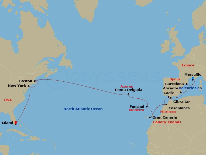 Cruise Map