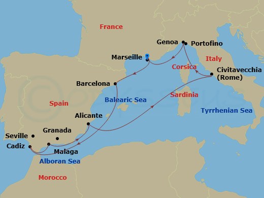 Cruise Map