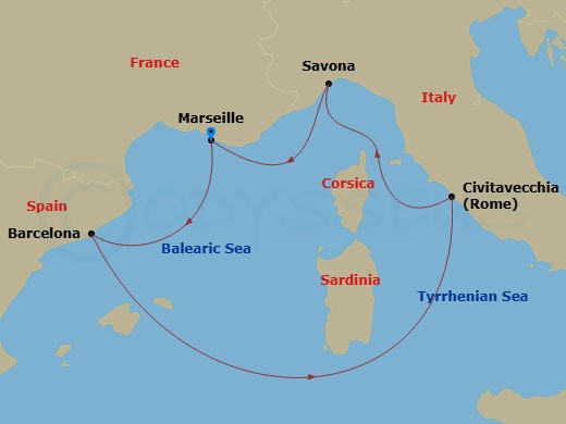 Cruise Map