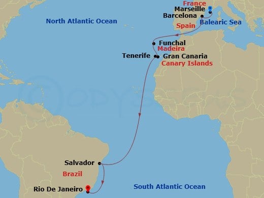 Cruise Map