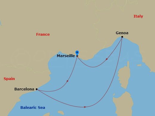 Cruise Map
