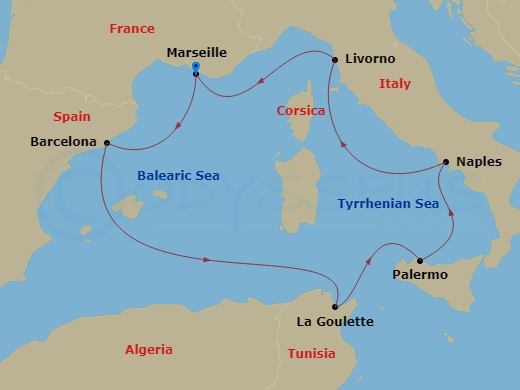 Cruise Map
