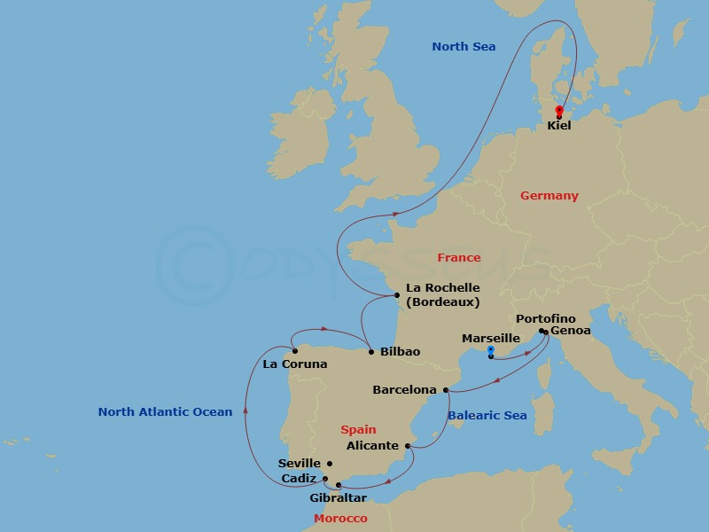 Cruise Map