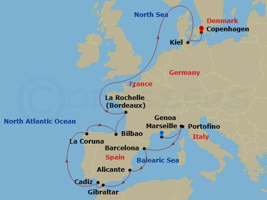 Cruise Map
