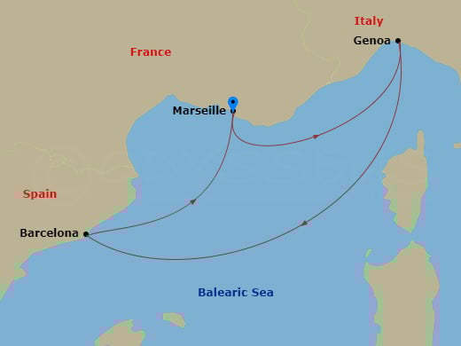 Cruise Map
