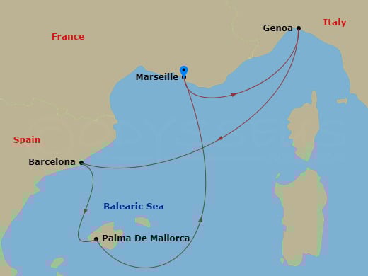 Cruise Map