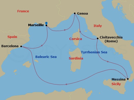 Cruise Map