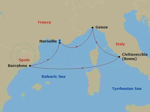 Cruise Map