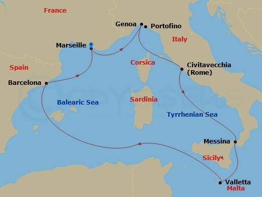 Cruise Map