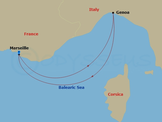 Cruise Map