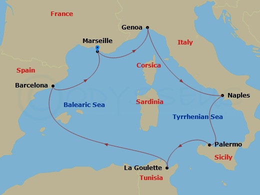 Cruise Map