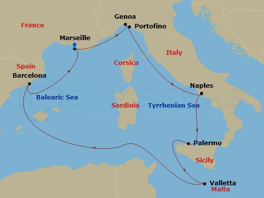Cruise Map