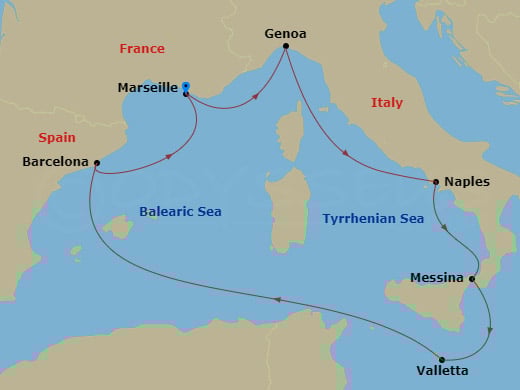 Cruise Map
