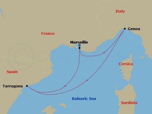 Cruise Map