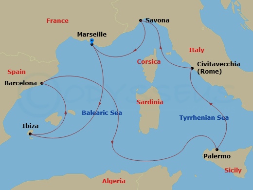 Cruise Map