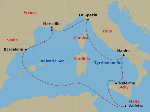 Cruise Map