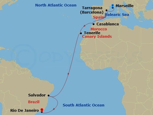 Cruise Map