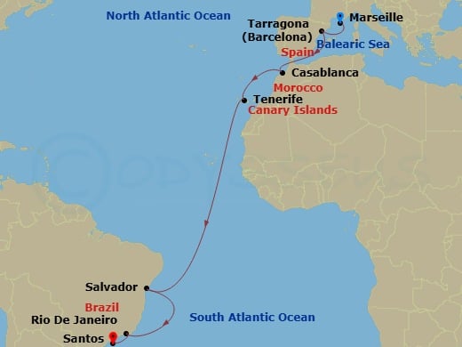 Cruise Map