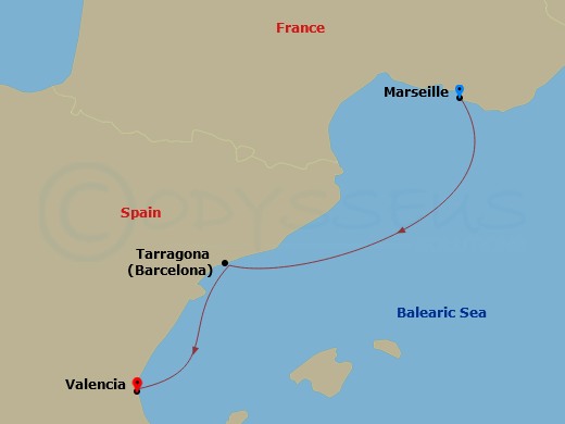 Cruise Map