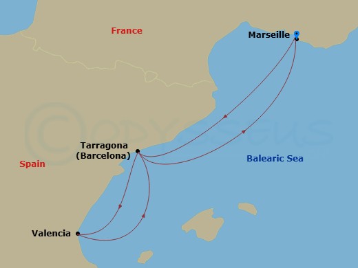 Cruise Map