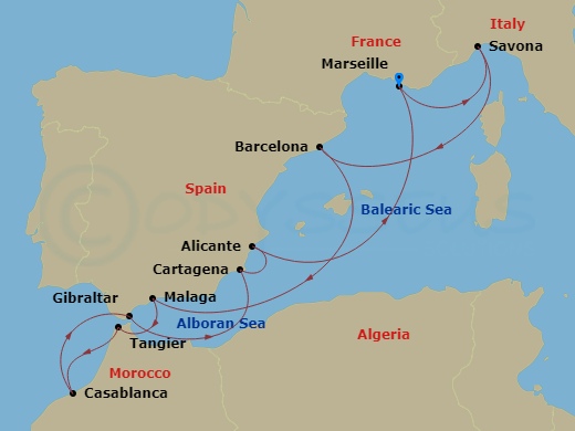 Cruise Map