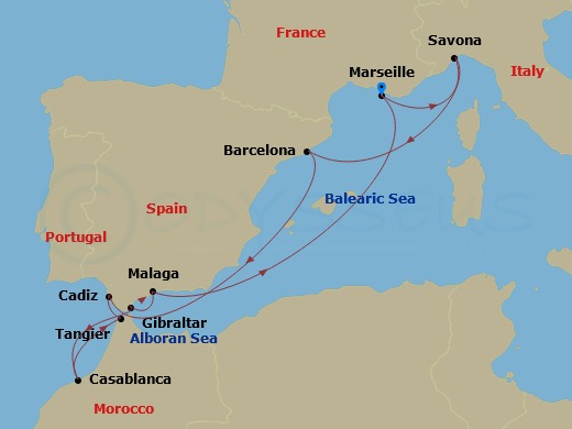 Cruise Map