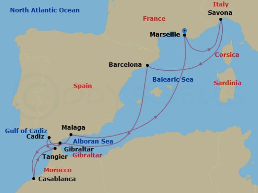 Cruise Map
