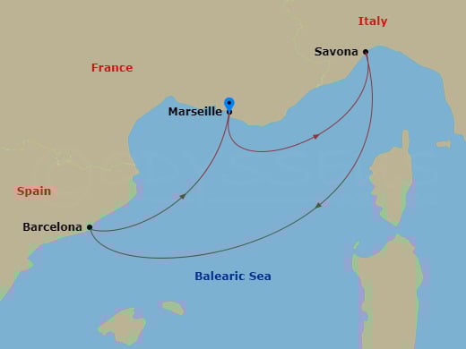 Cruise Map