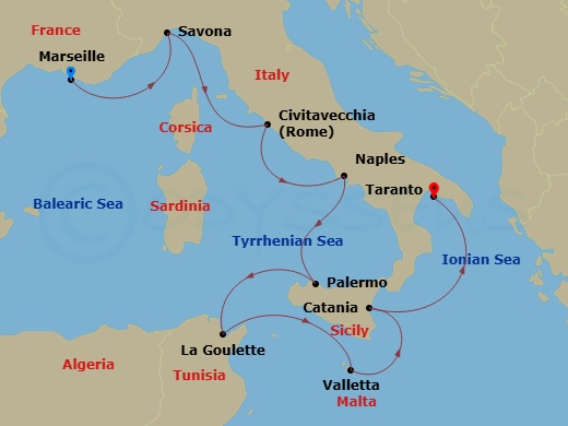 Cruise Map