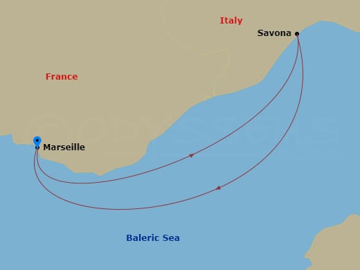 Cruise Map