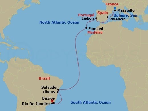 Cruise Map