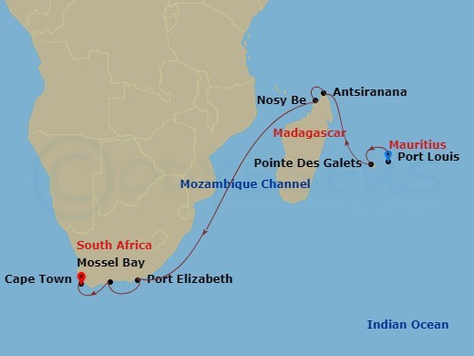Cruise Map
